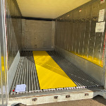 Advance Anti-Slip Safeplates in a refrigerated container